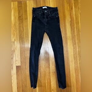 LOFT Women's Black Skinny Jeans
